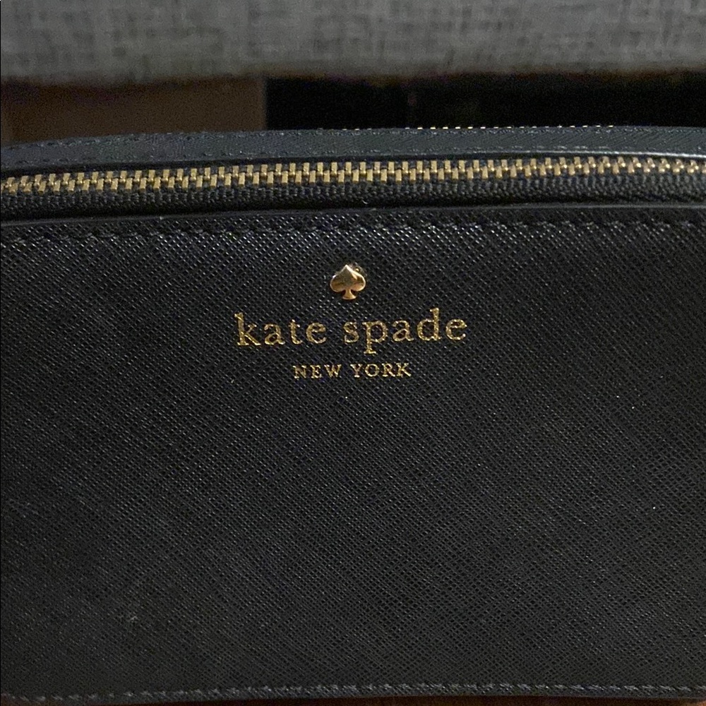 Kate Spade Double Zip Mini Crossbody Black - Picture 3 of 10